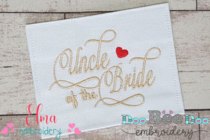 Uncle of the Bride - Fill Stitch