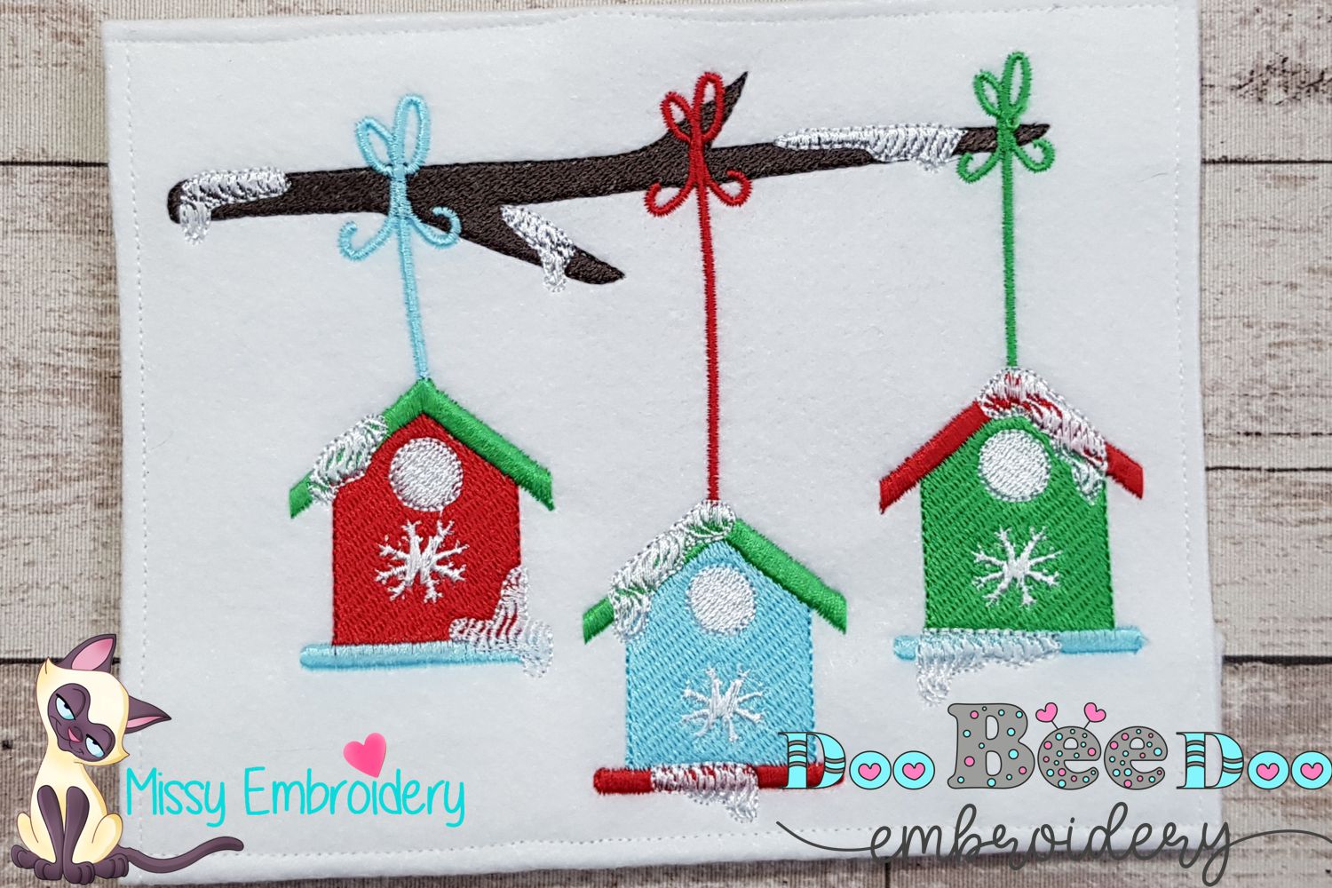 Mini DIY Bead Embroidery Kit winter House Size: 5.95.9 1515 сm