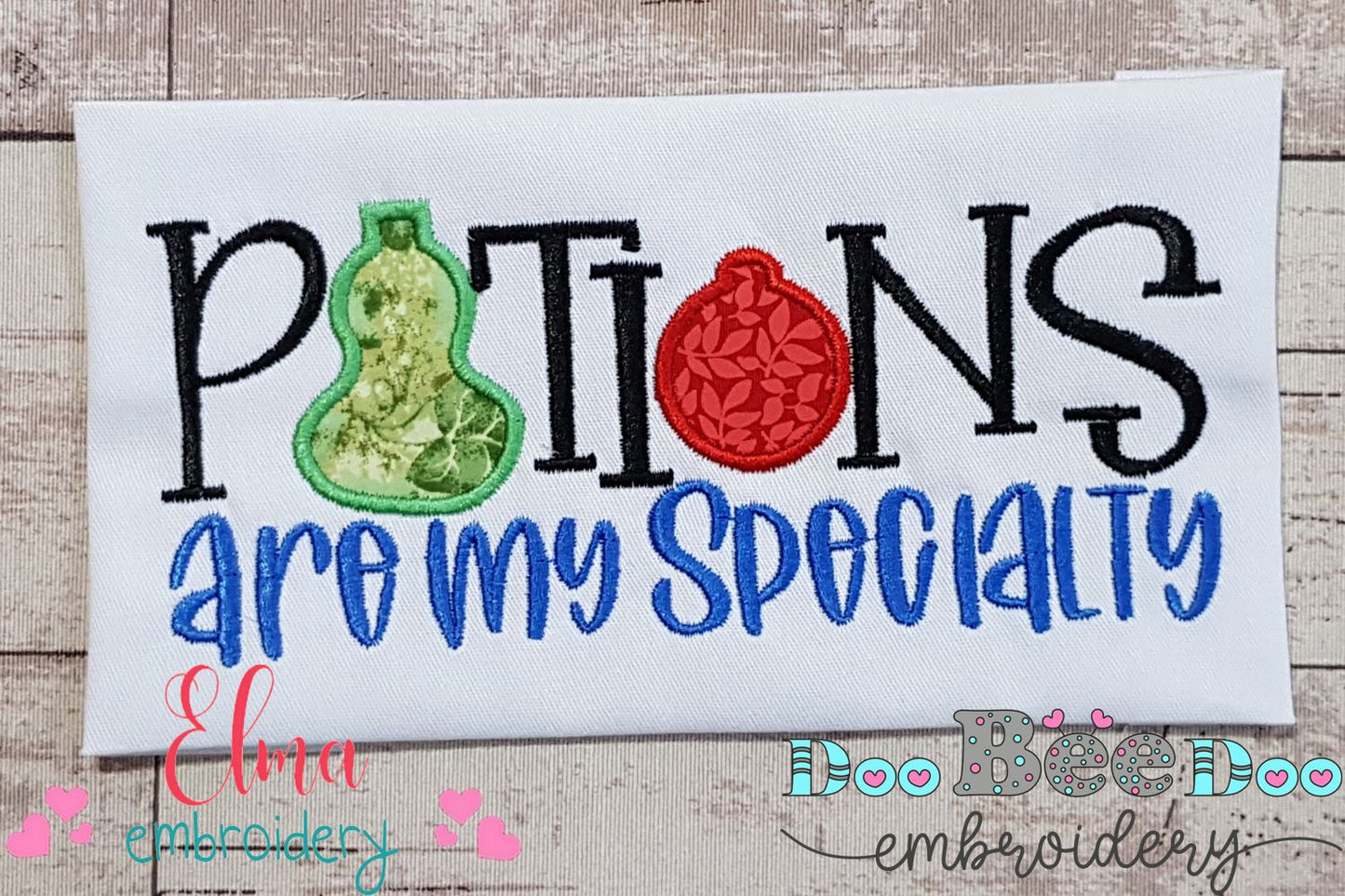 Potions Are My Specialty - Applique