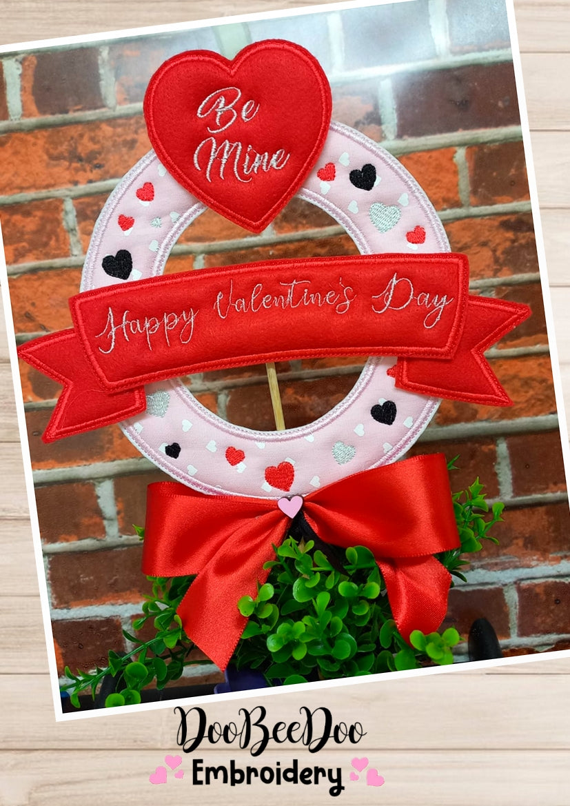 Valentines Ornaments - ITH Project - Machine Embroidery Design