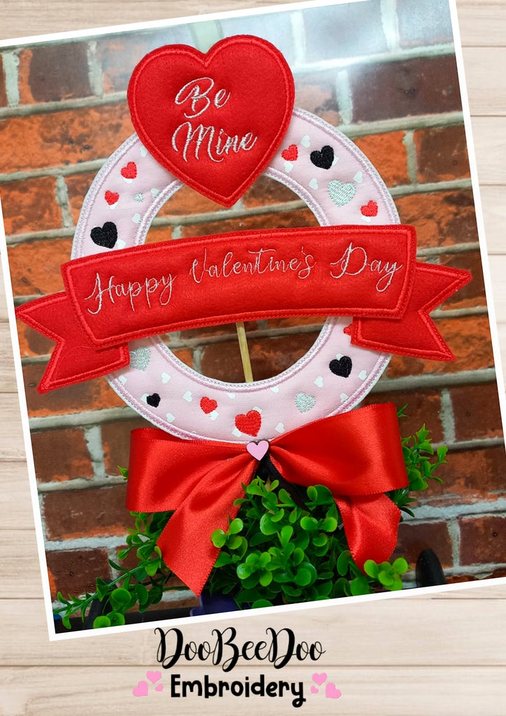 Valentines Ornaments - ITH Project - Machine Embroidery Design