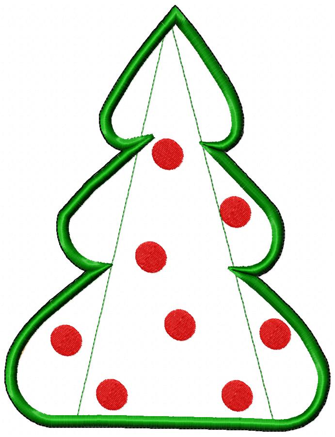 Christmas Tree 3D - ITH Project - Machine Embroidery Design