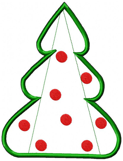 Christmas Tree 3D - ITH Project - Machine Embroidery Design