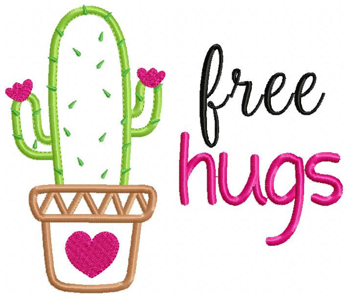 Free Hugs - Applique