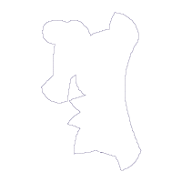 Gnome Happy Fall Folks Ornament - ITH Project - Machine Embroidery Design