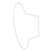 Little Ghost with Broom Ornament - ITH Project - Machine Embroidery Design