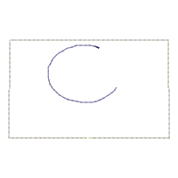 Little Ghost with Broom Ornament - ITH Project - Machine Embroidery Design