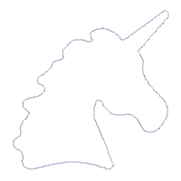 Unicorn Pop It  - Applique - Machine Embroidery Design