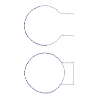 Jack and Sally Headband - ITH Project - Machine Embroidery Design