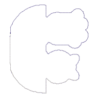 Gingerbread Kitchen Set of 3 Desings - ITH Project - Machine Embroidery Design