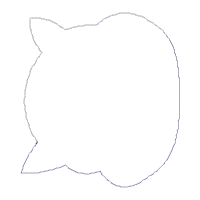 Black Cat for Halloween - ITH Project - Machine Embroidery Design