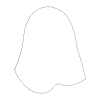 Ghost Boo for Halloween - ITH Project - Machine Embroidery Design