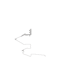 School of Magic Silhouette - Fill Stitch
