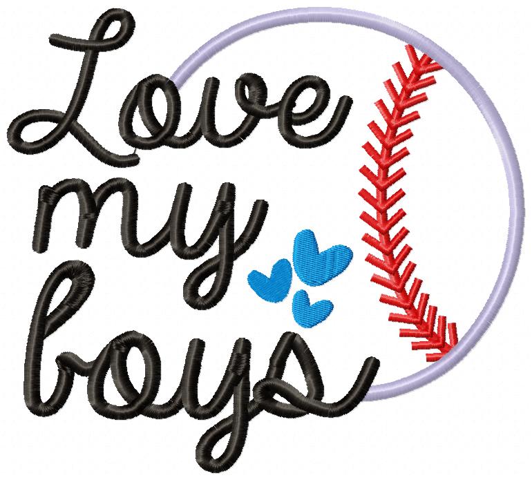 Baseball I Love my Boys