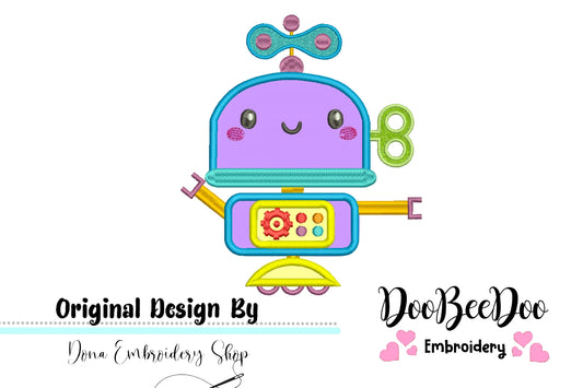 Robot toy 5 - Applique
