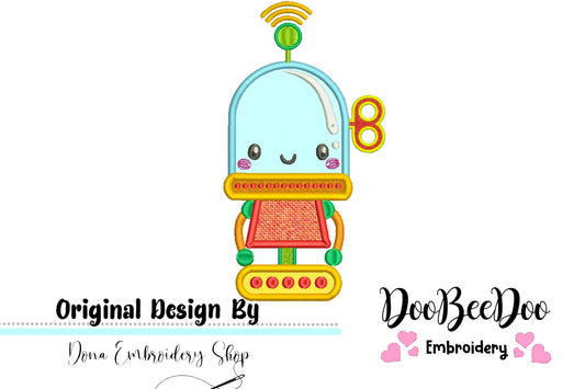 Robot toy 4 - Applique