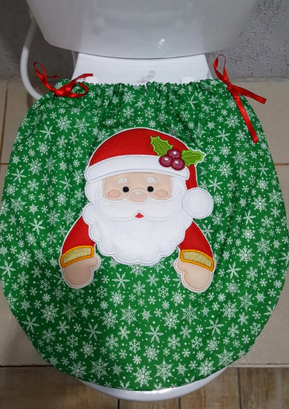 Santa Claus Toilet Case - ITH Project - Machine Embroidery Design