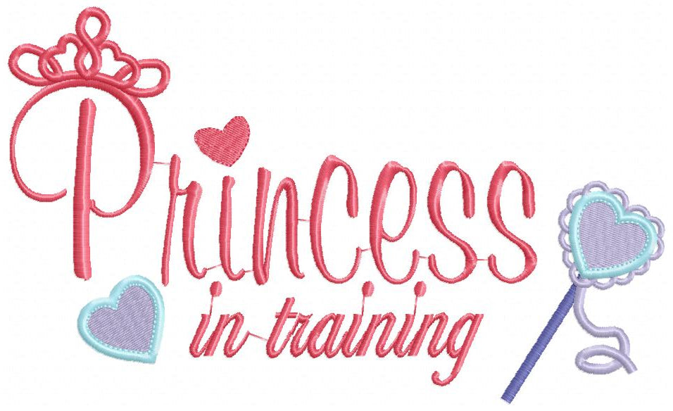 Princess in Training - Fill Stitch