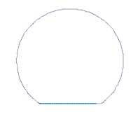 Christmas Tree Snow Globe - Applique