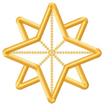 Christmas Star - Fill Stitch