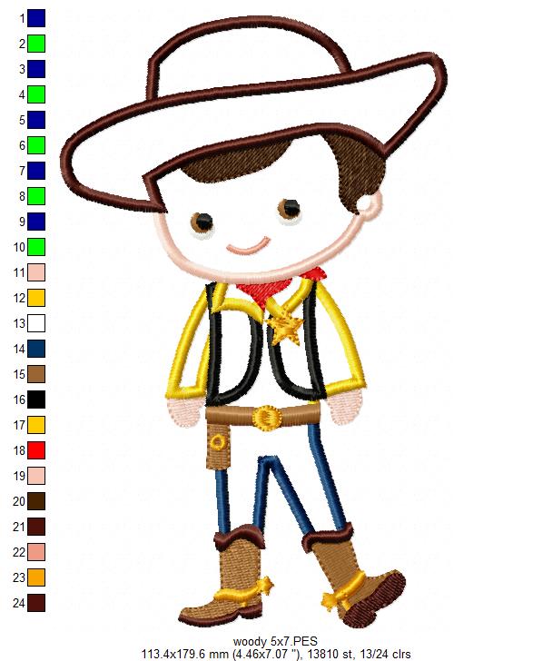 Little Cowboy - Applique