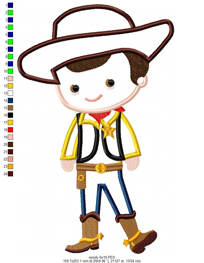 Little Cowboy - Applique