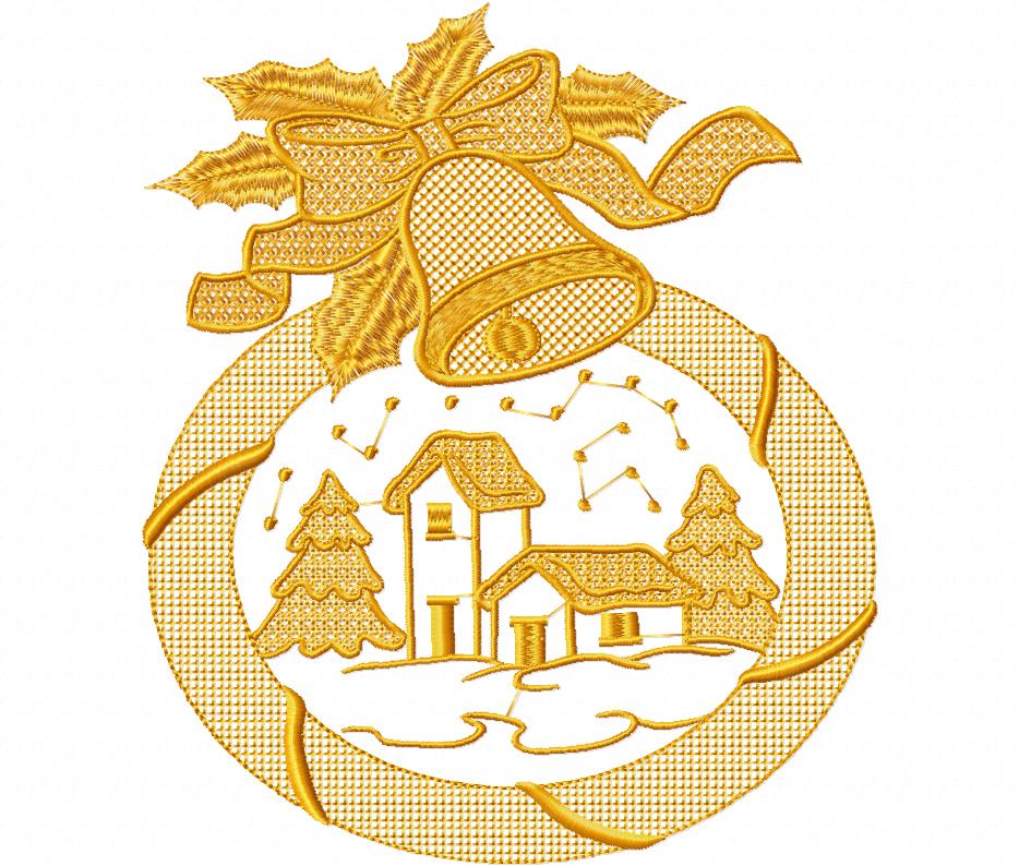 Christmas Spirit - Fill Stitch